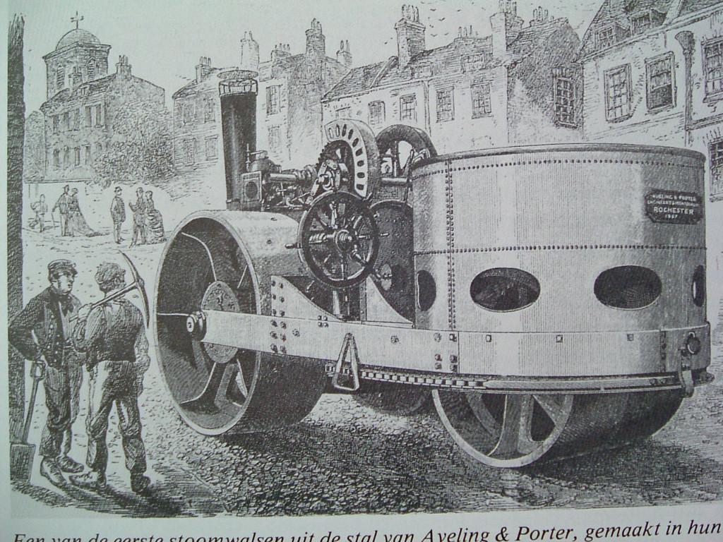 Stoomwalsen in de wegenbouw., Boeken, Techniek, Gelezen, Werktuigbouwkunde, Ophalen of Verzenden