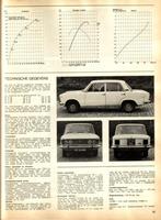 Autovisie test Fiat 125 Polski Maart 1970, Boeken, Auto's | Folders en Tijdschriften, Ophalen of Verzenden, Gelezen, Overige merken