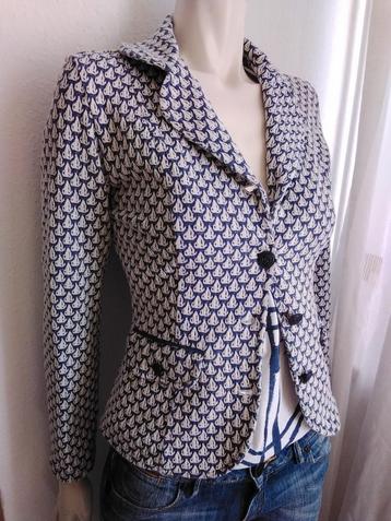 Super leuke blazer met bootjes motief King Louie S (34-36) beschikbaar voor biedingen