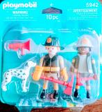 DuoPack Brandweerlieden En Hond 5942, Ophalen of Verzenden, Zo goed als nieuw, Complete set