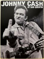 Johnny Cash San Quentin Middelvinger wandbord, Ophalen of Verzenden, Nieuw
