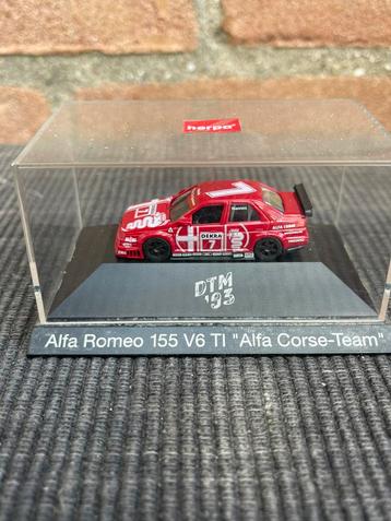 1:87 HERPA ALFA ROMEO 155 V6 ti DTM #7 ……. 7,50 beschikbaar voor biedingen