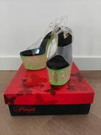 Pleaser Neon Groene Hakken Maat 39, Kleding | Dames, Pleaser, Ophalen of Verzenden, Schoenen met hoge hakken, Gedragen