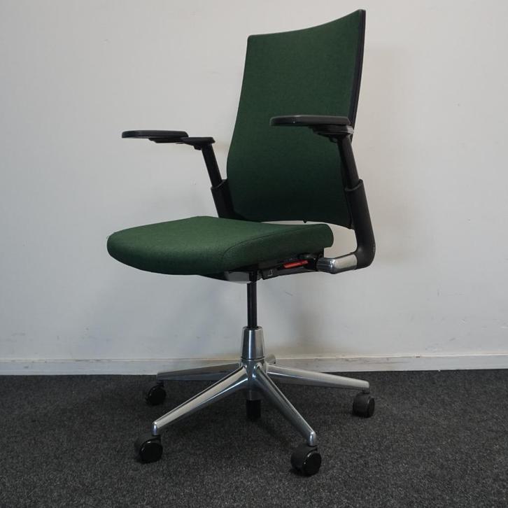 Ahrend 2020 Extra Verta bureaustoel Groen/ Zwart Hoge Rug, Huis en Inrichting, Bureaustoelen, Gebruikt, Bureaustoel, Groen, Ergonomisch