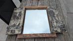 Spiegel oud hout, merk Raw materials, Ophalen, Rechthoekig, 50 tot 100 cm, Minder dan 100 cm