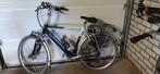 Elektrische fiets (omgebouwde Gazelle Medeo Excelent), Fietsen en Brommers, Elektrische fietsen, Gebruikt, 50 km per accu of meer