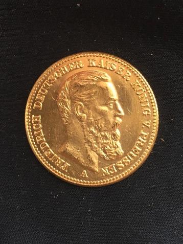 20 mark Gouden munt .  beschikbaar voor biedingen
