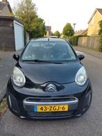 Citroën C1 1.0i 68PK 5D 2012 Zwart 5 deurs, Auto's, Citroën, Voorwielaandrijving, 4 stoelen, C1, Origineel Nederlands