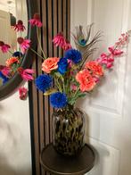 Boeket Fel van Zijden bloemen Kunstbloemen Los, Ophalen of Verzenden, Nieuw