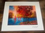 Lithograph Slava Iljayes Out river of love, Ophalen of Verzenden