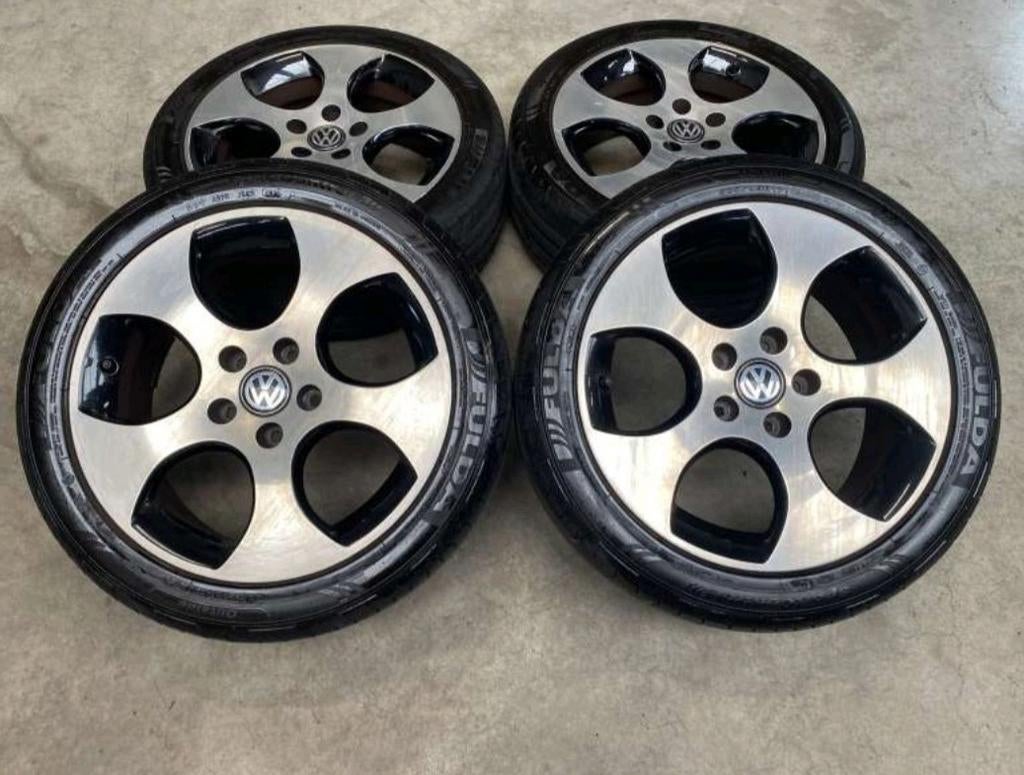 VW Polo GTI Detroit Velgen 17 inch, Auto-onderdelen, Gebruikt, Velg(en), 17 inch, Personenwagen