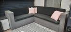 Steigerhouten hoekbank met kussens, Tuin en Terras, Tuinsets en Loungesets, Ophalen, Gebruikt, Steigerhout, Bank