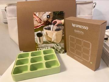 Koeltas + ijsblokjesvorm Nespresso Nieuw beschikbaar voor biedingen