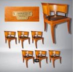 vintage Giorgetti design Sella stoelen Lèon Krier stukprijs, Ophalen, Overige kleuren, Zo goed als nieuw, Vijf, Zes of meer stoelen