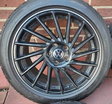 18 inch VW T-roc velgen met zomerbanden 5x112  beschikbaar voor biedingen