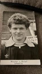 fotokaart Wout van Driel Sparta( foto Piet Bouts), Ophalen of Verzenden, Zo goed als nieuw, Sparta, Spelerskaart