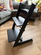 Tripp Trapp • Nieuw model • Mat zwart •, Ophalen of Verzenden, Gebruikt, Meegroeistoel