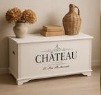 LOBERON "Chateau Rue Montmatre" Opbergkisten, Huis en Inrichting, Ophalen, Minder dan 50 cm, 50 tot 100 cm, Eikenhout