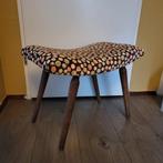 Vintage voetenbankje, Huis en Inrichting, Ophalen, Zo goed als nieuw, Rechthoekig, Minder dan 50 cm
