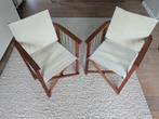 Vintage Houten Klapstoelen, Huis en Inrichting, Stoelen, Ophalen, Zo goed als nieuw, Hout