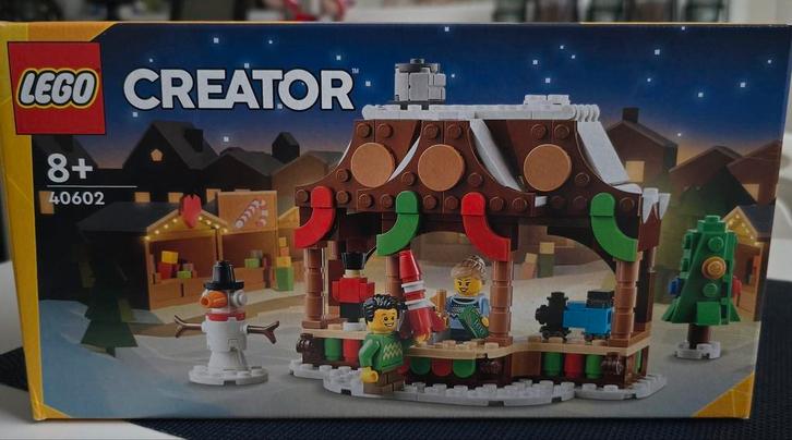 LEGO Marktkraam, Hobby en Vrije tijd, Knutselen, Nieuw, Materiaal, Ophalen of Verzenden