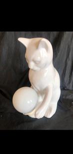 Vintage jaren 70 katlamp, porcelein memphis schemerlamp, Ophalen, Gebruikt, Minder dan 50 cm