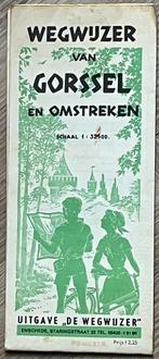 Plattegrond Gorssel en omstreken begin jaren ‘70, Ophalen of Verzenden, 1800 tot 2000, Nederland, Landkaart