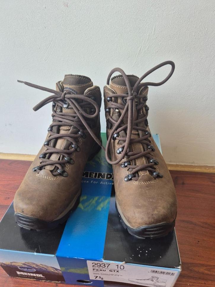Meindl Bergwandelschoenen, Peru GTX 7 1/2 (41,1/3), Sport en Fitness, Bergsport en Wandelen, Zo goed als nieuw, Schoenen, Verzenden