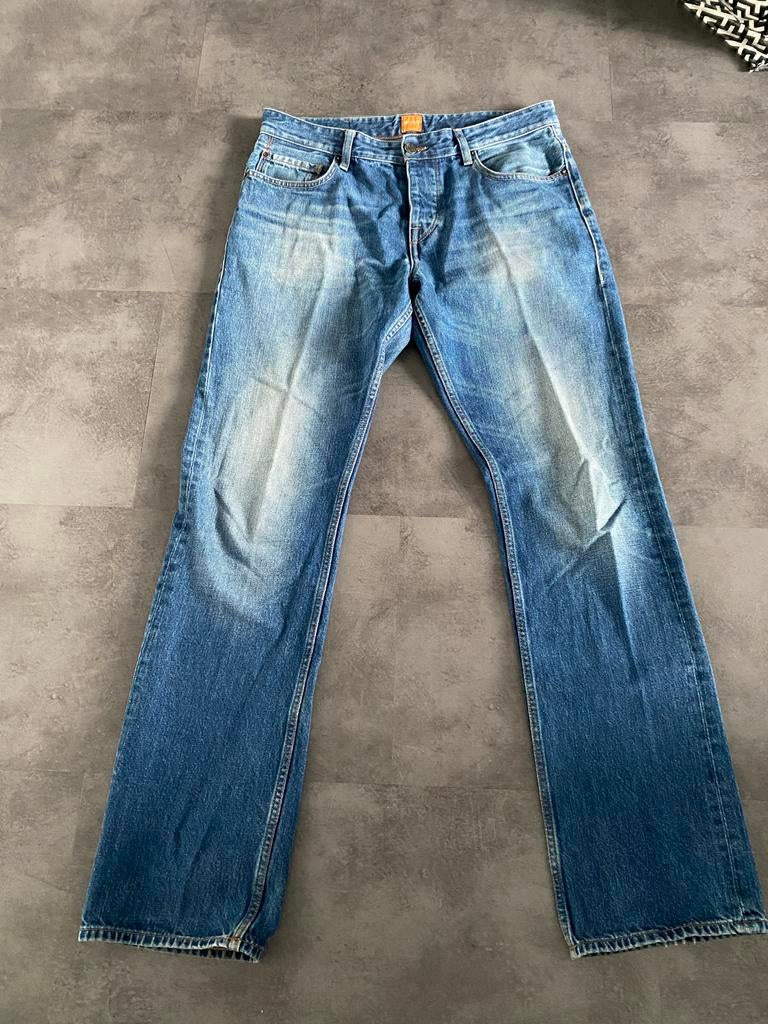 Hugo Boss Orange Jeans W32, Kleding | Heren, Spijkerbroeken en Jeans, Ophalen of Verzenden, Zo goed als nieuw, Blauw, W32 (confectie 46) of kleiner