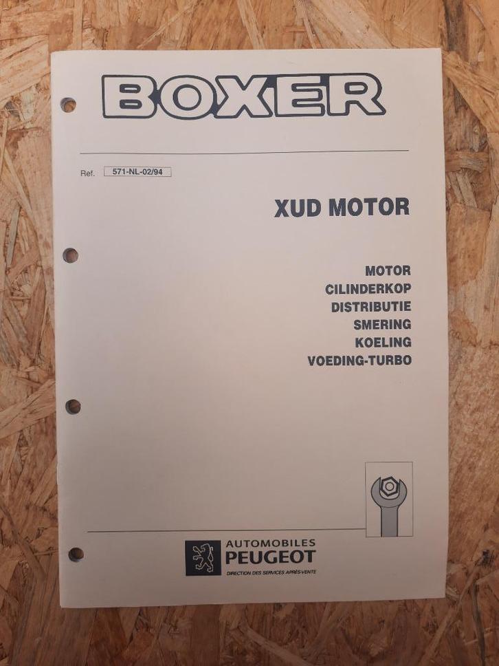 Werkplaatsboek Peugeot Boxer Citroen XUD dieselmotor D9B D8C, Auto diversen, Handleidingen en Instructieboekjes, Ophalen of Verzenden