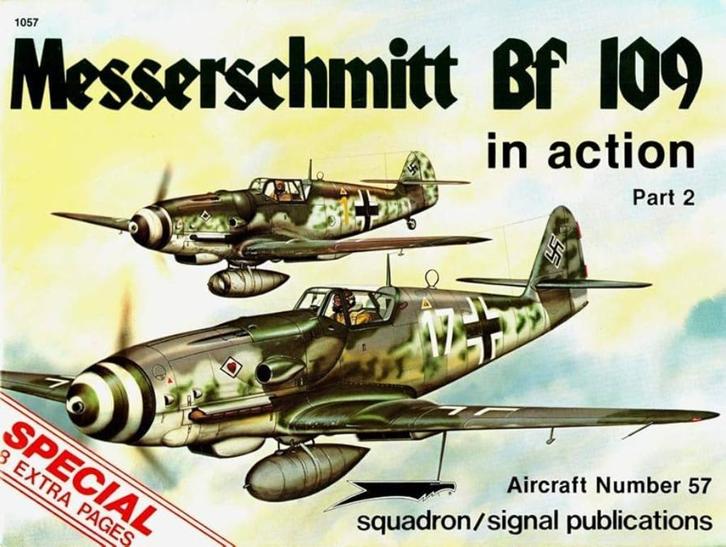 Messerschmitt Bf 109 in Action, Part 2 - Aircraft No. 57, Boeken, Oorlog en Militair, Zo goed als nieuw, Luchtmacht, Tweede Wereldoorlog