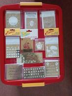 11 mooie metalen embossing sjablonen nieuw en z.g.a.n., Ophalen of Verzenden, Zo goed als nieuw, Overige thema's, Pons of Mal
