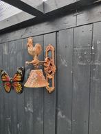 Mooie geitijzeren haan met bel., Ophalen