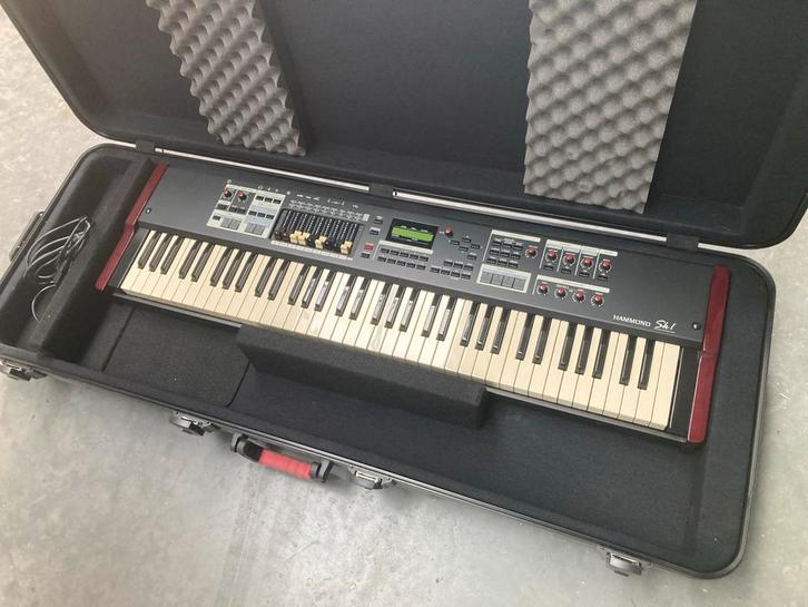 Hammond SK1 61-toetsen + Gator Case (Nieuw), Muziek en Instrumenten, Keyboards, Nieuw, 61 toetsen, Overige merken, Aanslaggevoelig