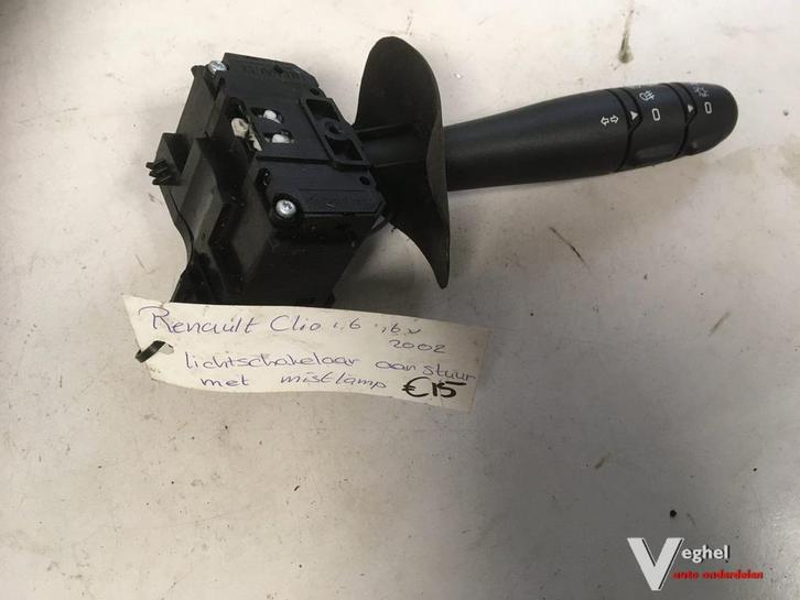 Renault clio 2002  Richtingaanwijzer verlichting combischake, Auto-onderdelen, Dashboard en Schakelaars, Gebruikt, Ophalen of Verzenden