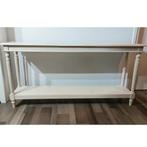 Sidetable gebroken wit 151 cm x 73 cm x 31.5 cm, Ophalen, Gebruikt, 100 tot 150 cm, Brocante