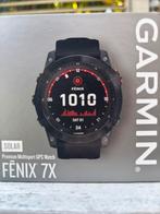 Garmin Fenix 7X  premium multisport Solar, Gebruikt, Zwart, Garmin Fenix 7X Pro Solar, Ophalen of Verzenden