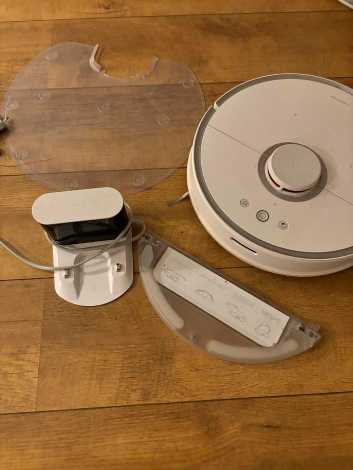 Xiaomi Roborock S50 Robotstofzuiger met Dweilfunctie, Witgoed en Apparatuur, Stofzuigers, Gebruikt, Robotstofzuiger, Reservoir