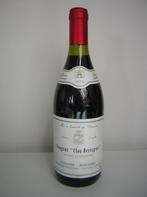 Wijn 1984 Bourgogne Vougeot Clos Bertagna 40 Jaar Oud, Verzamelen, Wijnen, Nieuw, Rode wijn, Frankrijk, Vol