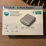 router Belkin 4-Port, Ophalen, Zo goed als nieuw, Router