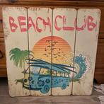 beachclub volkswagen wanddecoratie hout, Ophalen, Zo goed als nieuw