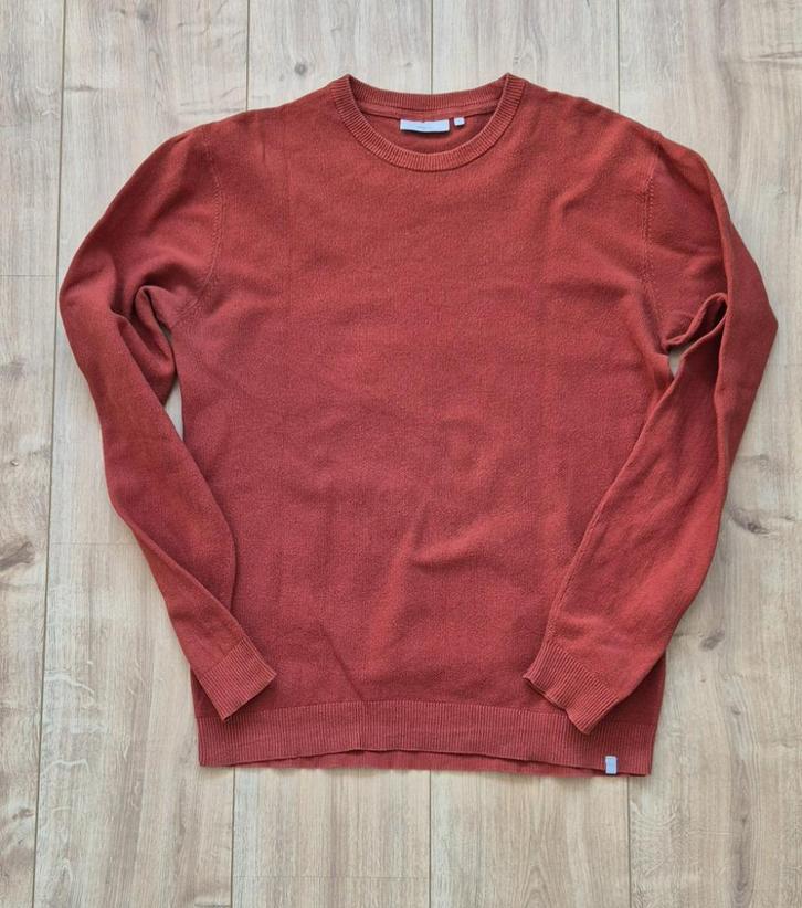 Minimum. Herentrui. Oranje. Maat L., Kleding | Heren, Truien en Vesten, Zo goed als nieuw, Maat 52/54 (L), Oranje, Ophalen of Verzenden