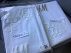 2 nieuw dekbedovertrek H&M, Huis en Inrichting, Eenpersoons, Zwart, Dekbedovertrek, Nieuw