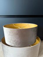 Loods 5 Lampenkap - Bruin/Goud, Huis en Inrichting, Lampen | Lampenkappen, Ophalen, Nieuw, Ovaal, Bruin