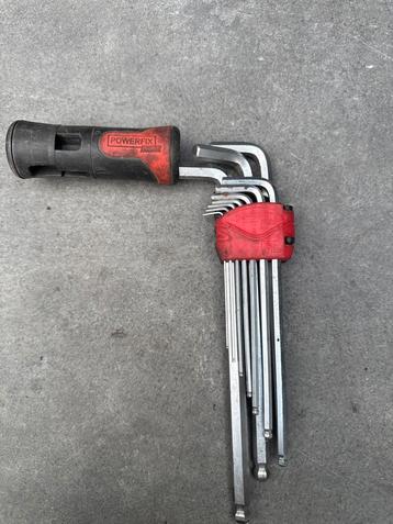 Powerfix Inbus Set - Gebruikt beschikbaar voor biedingen