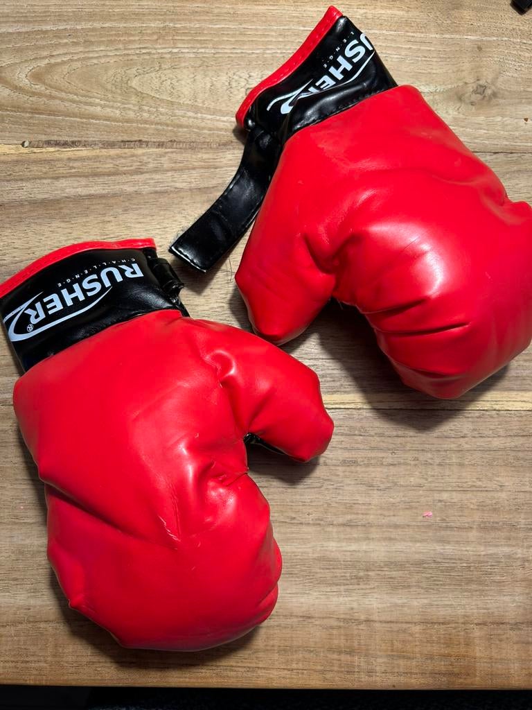 Speelgoed bokshandschoenen, Kinderen en Baby's, Ophalen, Gebruikt