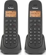 Profoon PDX 620 -DECT telefoon met 2 handsets -Zwart, Telecommunicatie, Vaste telefoons | Handsets en Draadloos, Ophalen, Zo goed als nieuw
