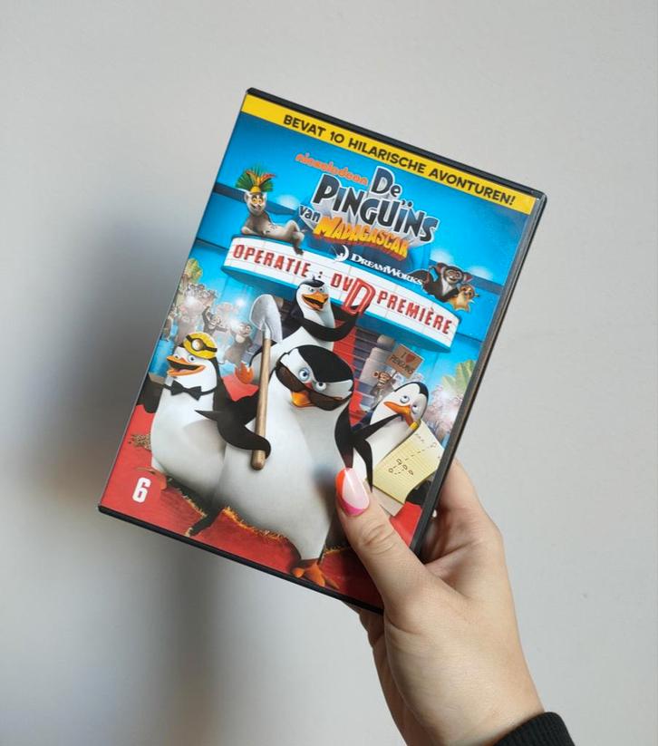 De Pinguïns van Madagascar - Operatie DVD Première, NL/ENG, Cd's en Dvd's, Dvd's | Kinderen en Jeugd, Gebruikt, Film, Komedie