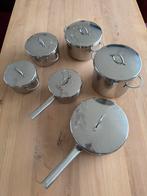 SIGG pannenset 6-delig, Huis en Inrichting, Keuken | Potten en Pannen, Ophalen of Verzenden, Rvs, Pannenset