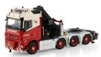 WSI VOLVO FH5 GLOBETROTTER + PALFINGER KRAAN - WAGENBORG, Hobby en Vrije tijd, Modelauto's | 1:50, Wsi, ., Nieuw, Ophalen of Verzenden